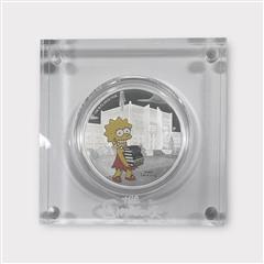 2019 The Simpsons Lisa Simpson 1oz $1 Silver 99% Dollar Proof Coin